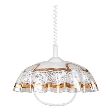 Prezent 74197 D01 - Candelabro suspenso LYRA 1xE27/60W/230V